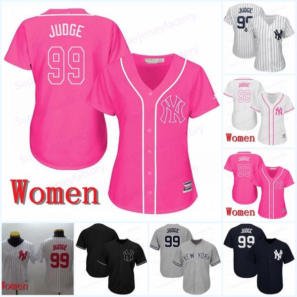 Women York 99 Aaron Judge 27 GiancarloStanton 24 Gary Sanchez 23 Don Mattingly 42 Mariano Rivera 18 Didi Gregorius Yankees Baseball Jerseys
Women York 99 Aaron Judge 27 GiancarloStanton 24 Gary Sanchez 23 Don Mattingly 42 Mariano Rivera 18 Didi Gregorius Yankees Baseball Jerseys