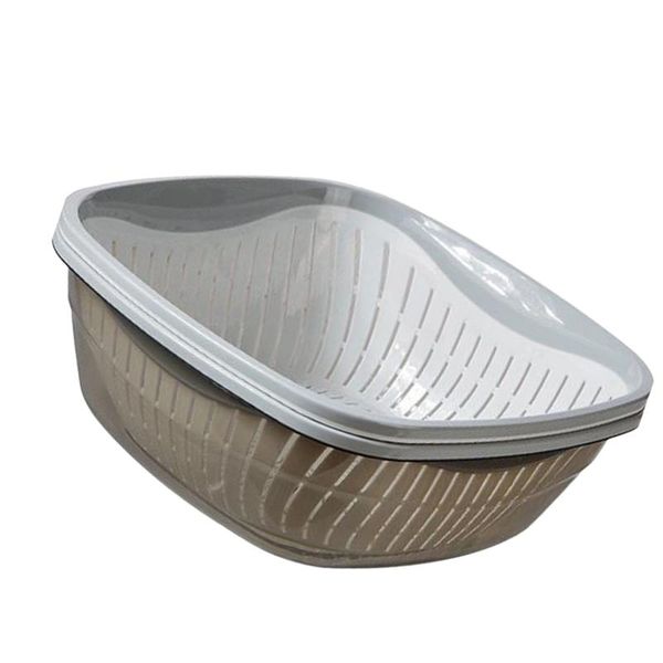 kitchen accessories kitchen gadgets double layer drain basket multifunction plastic washing basin for vegetable fruit(grey
kitchen accessories kitchen gadgets double layer drain basket multifunction plastic washing basin for vegetable fruit(grey