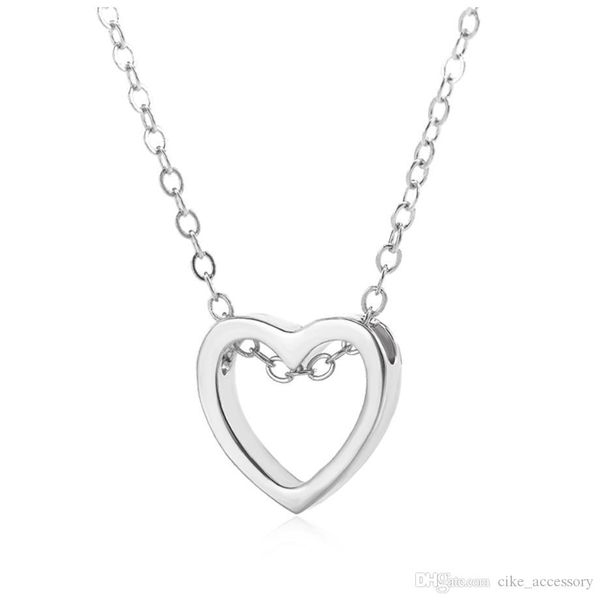 heart shape pendant necklace gold/ silver/black color plated with metal chain for women girls gift
heart shape pendant necklace gold/ silver/black color plated with metal chain for women girls gift