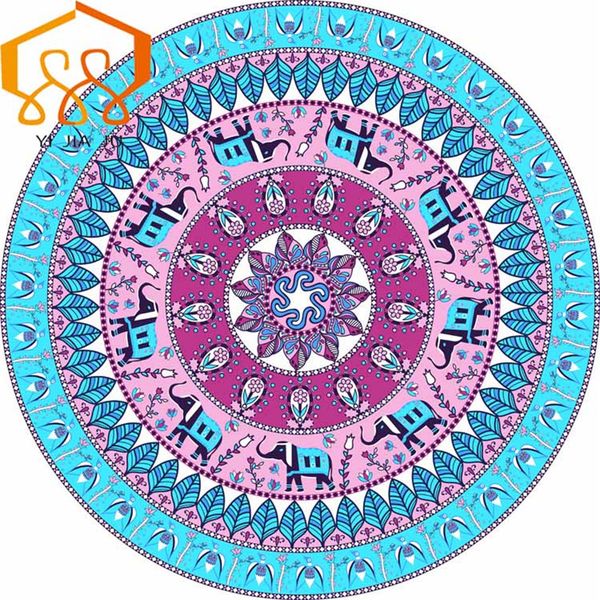 150cm round beach bath towel chiffon printed scarves shawl yoga mats blanket camping mattress sleeping pad tapestry
150cm round beach bath towel chiffon printed scarves shawl yoga mats blanket camping mattress sleeping pad tapestry