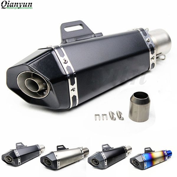 51mm universal motorcycle exhaust pipe muffler racing escape exhaust moto for gsr600 gsr750 gsx650f gsxr1000 gsxr600
51mm universal motorcycle exhaust pipe muffler racing escape exhaust moto for gsr600 gsr750 gsx650f gsxr1000 gsxr600