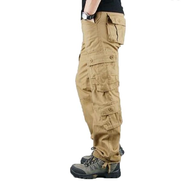 men cargo pants 2019 autumn tactical pants casual cotton trousers men multi pockets military army track pants men pantalon homme, Black
men cargo pants 2019 autumn tactical pants casual cotton trousers men multi pockets military army track pants men pantalon homme, Black