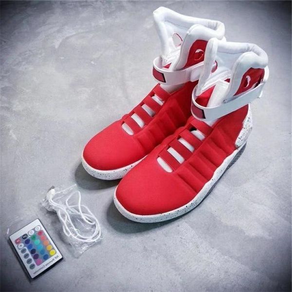 2020 nair mags marty mcflys sneakers glow in the dark mens basketball shoes footwear mag glow led sneakers gray black red colors with box
2020 nair mags marty mcflys sneakers glow in the dark mens basketball shoes footwear mag glow led sneakers gray black red colors with box