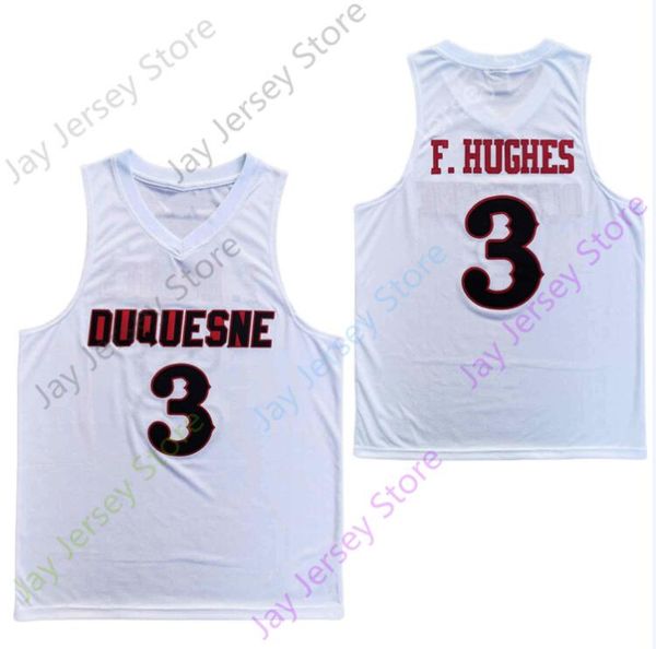 2020 нового duq duquesne dukes college basketball джерси ncaa 3 f. hughes white вся прошитый и вышивка мужчина молодежь размера, Black;red
2020 нового duq duquesne dukes college basketball джерси ncaa 3 f. hughes white вся прошитый и вышивка мужчина молодежь размера, Black;red