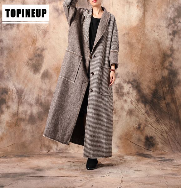 women elegant winter winter women's wool cashmere loose coat single-breasted with belt leisure fashion coat, Black
women elegant winter winter women's wool cashmere loose coat single-breasted with belt leisure fashion coat, Black