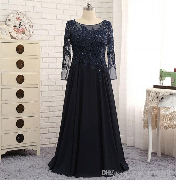 vintage navy blue mother of the bride groom dresses long sleeves appliques lace a-line v-neck long custom made winter evening party gowns, Black;red
vintage navy blue mother of the bride groom dresses long sleeves appliques lace a-line v-neck long custom made winter evening party gowns, Black;red