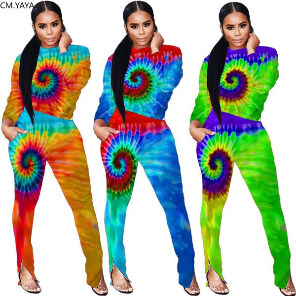 autumn women's set tie dye black hole sweatshirt pencil long pants suit two piece set night party tracksuit outfit gl5049, White
autumn women's set tie dye black hole sweatshirt pencil long pants suit two piece set night party tracksuit outfit gl5049, White