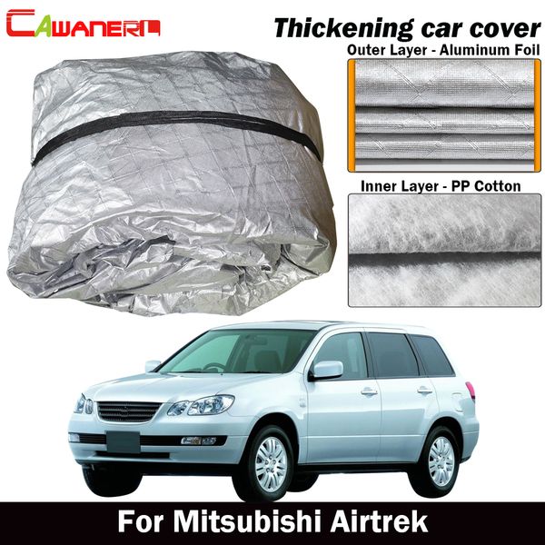cawanerl thick cotton car cover waterproof sun shade rain hail snow protection cover for mitsubishi airtrek 2001-2008
cawanerl thick cotton car cover waterproof sun shade rain hail snow protection cover for mitsubishi airtrek 2001-2008