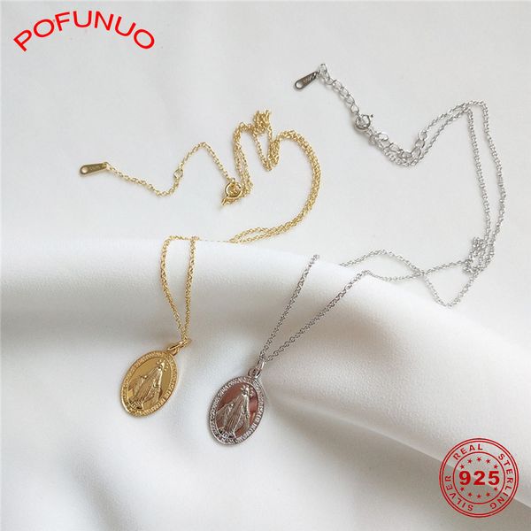 pofunuo 925 sterling silver women vintage trendy necklace girls exquisite simplicity goddess virgin mary pendant choker necklace
pofunuo 925 sterling silver women vintage trendy necklace girls exquisite simplicity goddess virgin mary pendant choker necklace