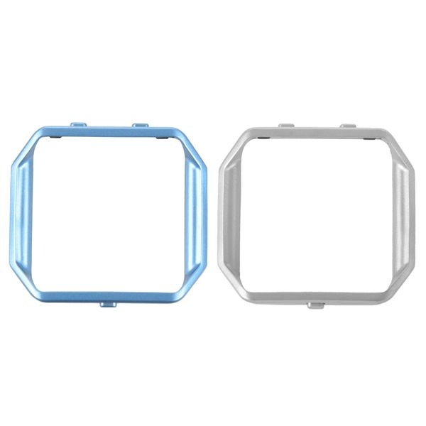 2 piece stainless steel metal watch frame holder shell for blaze smart watch, light blue & silver, Black;blue
2 piece stainless steel metal watch frame holder shell for blaze smart watch, light blue & silver, Black;blue
