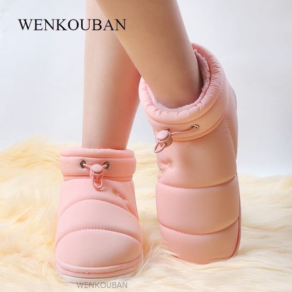 ankle boots for women winter waterproof snow boots plush wedge shoes ladies warm platform fur insole footwear botas mujer, Black
ankle boots for women winter waterproof snow boots plush wedge shoes ladies warm platform fur insole footwear botas mujer, Black
