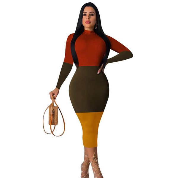 panelled club wrap dresses women o neck bodycon package hip dress 2019 fall elegant bodycon causal long sleeve dress robe nz19.9-51, White;black
panelled club wrap dresses women o neck bodycon package hip dress 2019 fall elegant bodycon causal long sleeve dress robe nz19.9-51, White;black
