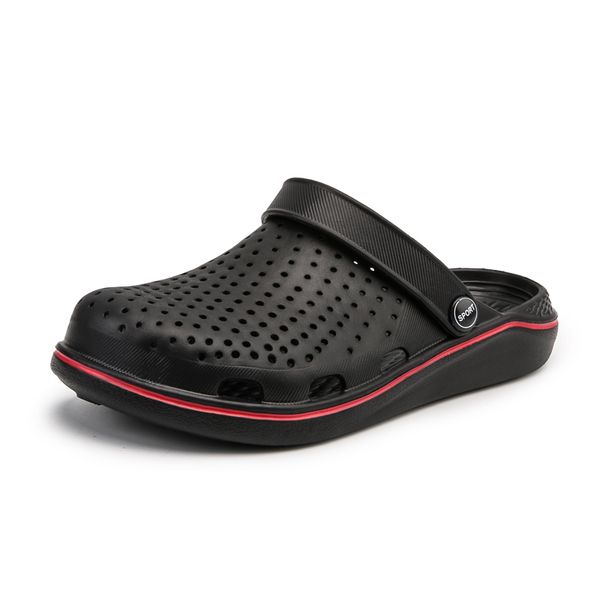 quaoar summer sandals men casual shoes mules flats breathable beach slippers male water hollow jelly chaussure homme, Black
quaoar summer sandals men casual shoes mules flats breathable beach slippers male water hollow jelly chaussure homme, Black