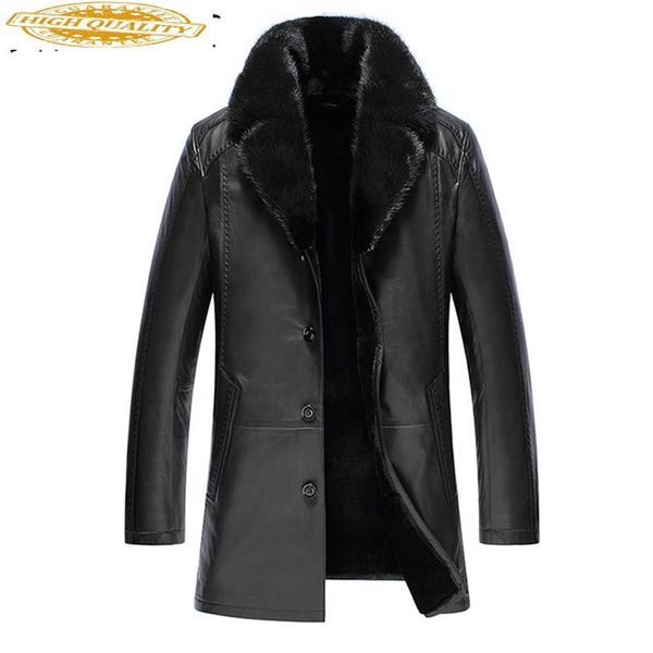 fashion black men genuine leather jacket men thick sable fur collar sheepskin leather jacket down winter coat 2020 yyj0014
fashion black men genuine leather jacket men thick sable fur collar sheepskin leather jacket down winter coat 2020 yyj0014
