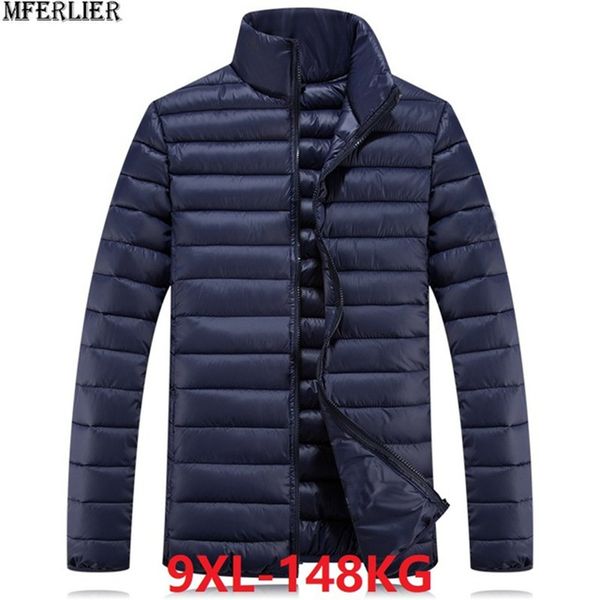 mferlier autumn winter men parkas sportwear men plus large size big 6xl 8xl 9xl jackets casual down parkas coat blue thin light, Black
mferlier autumn winter men parkas sportwear men plus large size big 6xl 8xl 9xl jackets casual down parkas coat blue thin light, Black