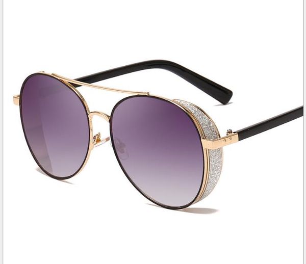 fashion flash sunglasses general metal trend sunglasses for men and women, White;black
fashion flash sunglasses general metal trend sunglasses for men and women, White;black