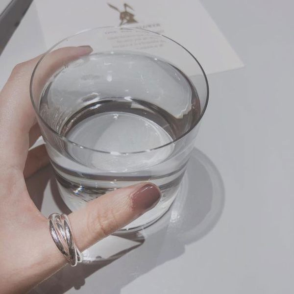 anenjery simple trendy silver color twist three circle rings for women engagement weddings rings s-r394
anenjery simple trendy silver color twist three circle rings for women engagement weddings rings s-r394