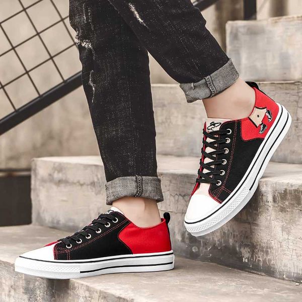 men breathable casual men comfortable cavans lace-up shoes trainers sneakers tenis masculino new designer shoes, Black
men breathable casual men comfortable cavans lace-up shoes trainers sneakers tenis masculino new designer shoes, Black