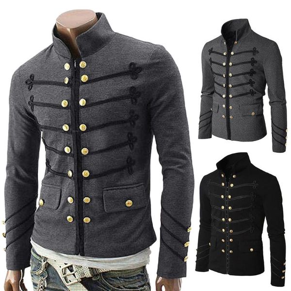 men's coat jacket gothic embroider sequins jackets performance outfit custom stage party coat noble prince, Black;brown
men's coat jacket gothic embroider sequins jackets performance outfit custom stage party coat noble prince, Black;brown