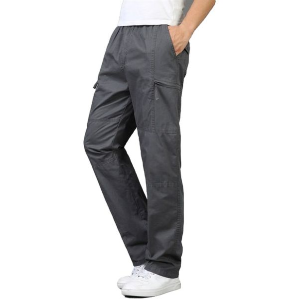 men's pants men cargo mens casual pockets large size 5xl breathable summer straight long trousers 011, Black
men's pants men cargo mens casual pockets large size 5xl breathable summer straight long trousers 011, Black