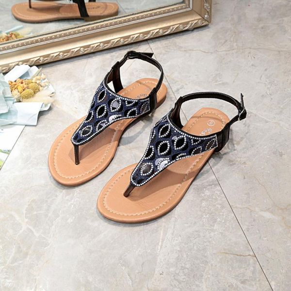 vintage women roman flats ankle flip flops crystal footwear size 36-42 ladies sandals shoes bohemian beach sandals summer hot, Black
vintage women roman flats ankle flip flops crystal footwear size 36-42 ladies sandals shoes bohemian beach sandals summer hot, Black