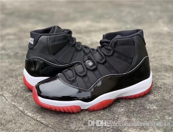 2019 new release 11 og bred men basketball shoes black white varsity red classic 11s brand mens sports sneakers
2019 new release 11 og bred men basketball shoes black white varsity red classic 11s brand mens sports sneakers