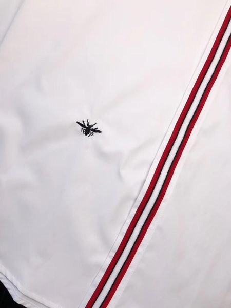 duyou mens cotton shirt men dress shirt men striped embroidery animal slim fit casual shirts dy2292, White;black
duyou mens cotton shirt men dress shirt men striped embroidery animal slim fit casual shirts dy2292, White;black