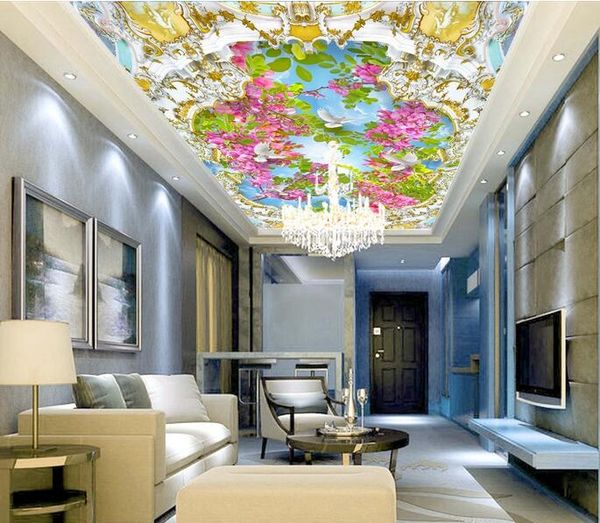 3d ceiling murals wallpaper custom p european luxury flowers green leaves living room home decor 3d wall murals for walls 3 d
3d ceiling murals wallpaper custom p european luxury flowers green leaves living room home decor 3d wall murals for walls 3 d