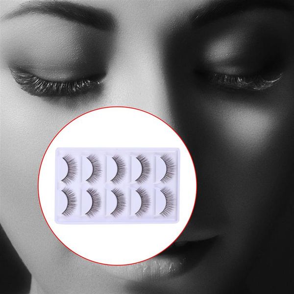 10 pairs makeup 3d false eyelashes long fake eyelashes cross winged false for woman girl beauty (5 pair a box
10 pairs makeup 3d false eyelashes long fake eyelashes cross winged false for woman girl beauty (5 pair a box
