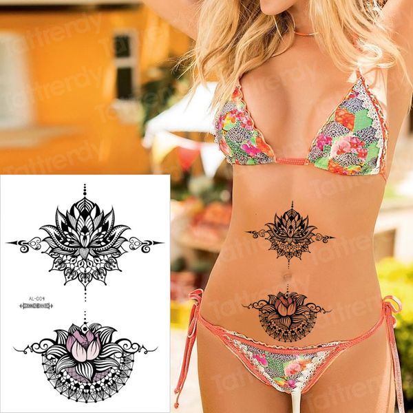 stickers bikini body tattoo fake black henna tattoo sticker mandala lotus sternum temporary under breast arab decal
stickers bikini body tattoo fake black henna tattoo sticker mandala lotus sternum temporary under breast arab decal