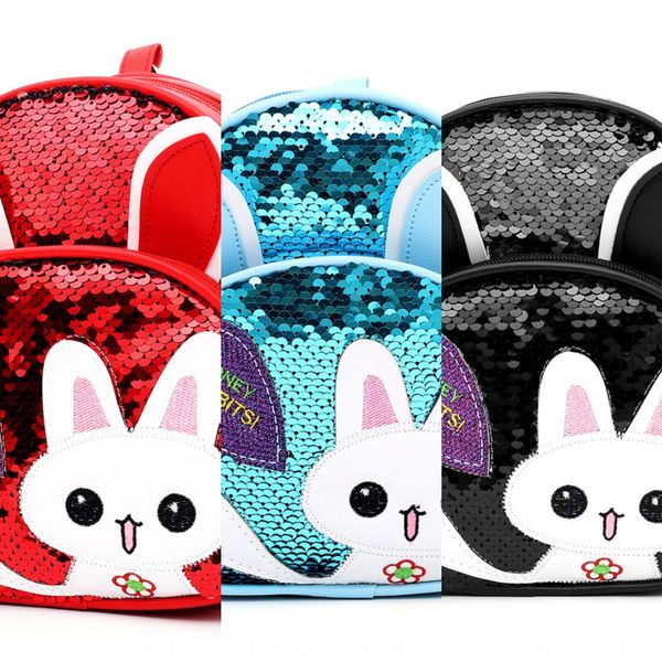 ghghu 2019 sequins rabbit bag sequins backpack girl student schoolbag japanese and korean fashion street colorful all-match children's
ghghu 2019 sequins rabbit bag sequins backpack girl student schoolbag japanese and korean fashion street colorful all-match children's
