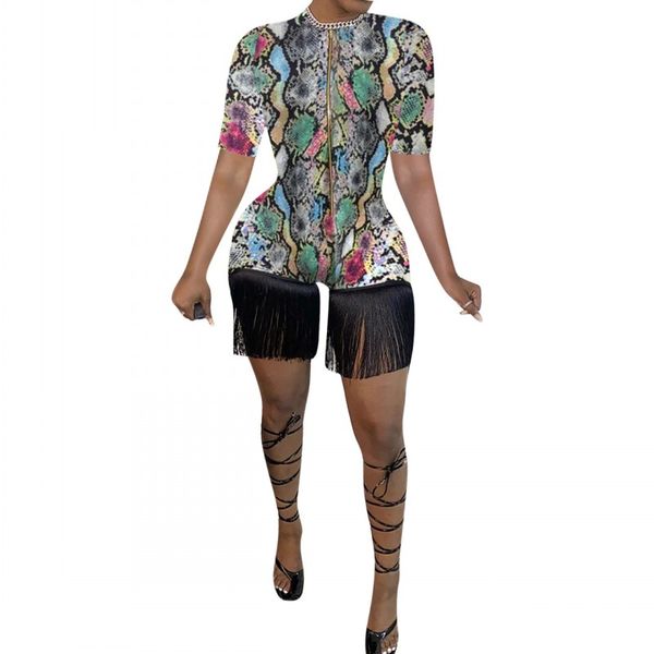 leopard snake rompers womens jumpsuit biker shorts summer clothes one piece club outfits bodycon tassle playsuit, Black;white
leopard snake rompers womens jumpsuit biker shorts summer clothes one piece club outfits bodycon tassle playsuit, Black;white