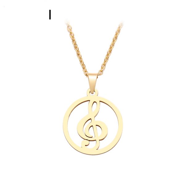 jewelry stainless steel necklace for women man musical symbol gold and silver color pendant necklace engagement jewelry party
jewelry stainless steel necklace for women man musical symbol gold and silver color pendant necklace engagement jewelry party