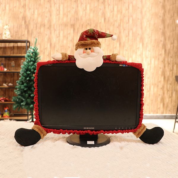 hoomall 19-27 inch santa claus snowman christmas decorations for computer set tv television display frame cover dust protection
hoomall 19-27 inch santa claus snowman christmas decorations for computer set tv television display frame cover dust protection