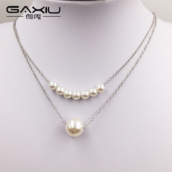 imitation pearl necklaces & pendants for women gold silver color layered long chain female pendant necklace fashion jewelry
imitation pearl necklaces & pendants for women gold silver color layered long chain female pendant necklace fashion jewelry