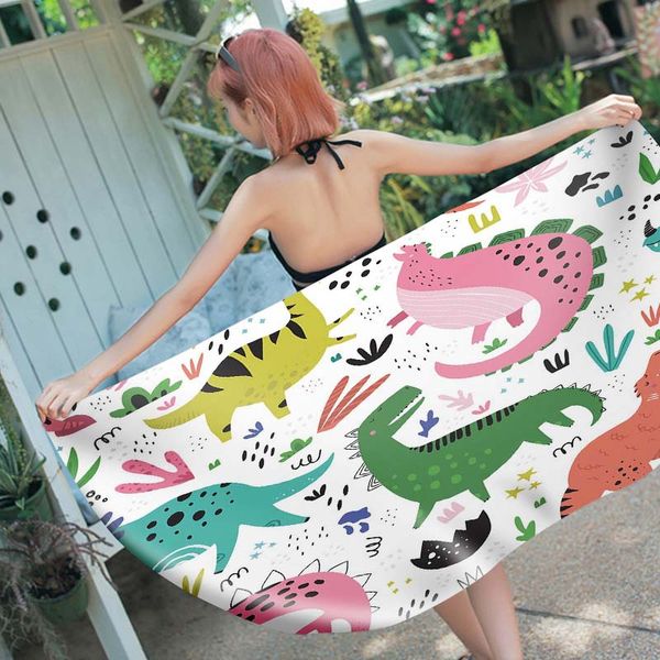 new long cartoon animals printed beach towel bathroom children's blanket shawl ultrafine fiber swimming pool seaside yoga mat
new long cartoon animals printed beach towel bathroom children's blanket shawl ultrafine fiber swimming pool seaside yoga mat