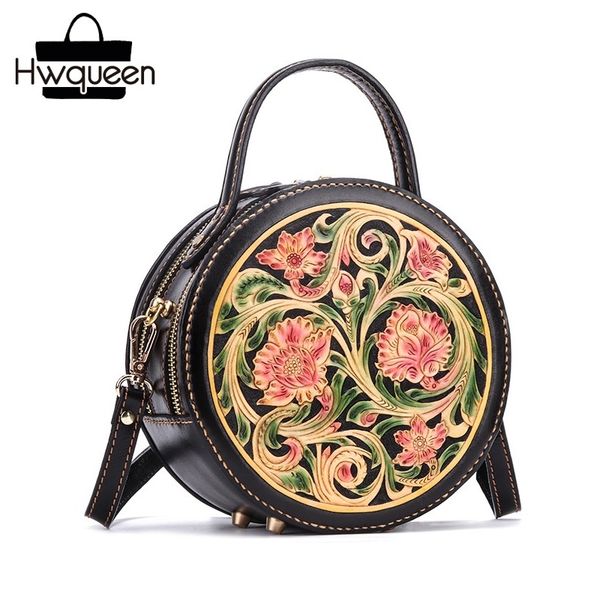 chinese style hand engraved genuine cow leather women's small circular purse lady flower handbag long belt female shoulder bag
chinese style hand engraved genuine cow leather women's small circular purse lady flower handbag long belt female shoulder bag