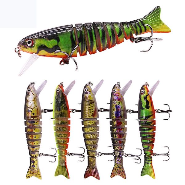 2020 realistic bionic rocking multi-section bass crankbaits 10.6cm 17.3g vivid natural swimming 8 segments big game fishing bait
2020 realistic bionic rocking multi-section bass crankbaits 10.6cm 17.3g vivid natural swimming 8 segments big game fishing bait