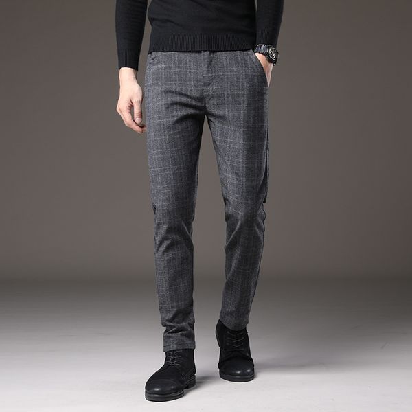 2020 plaid pants men spring casual slim straight pant new fashion business men casual pants male trousers 38, Black
2020 plaid pants men spring casual slim straight pant new fashion business men casual pants male trousers 38, Black