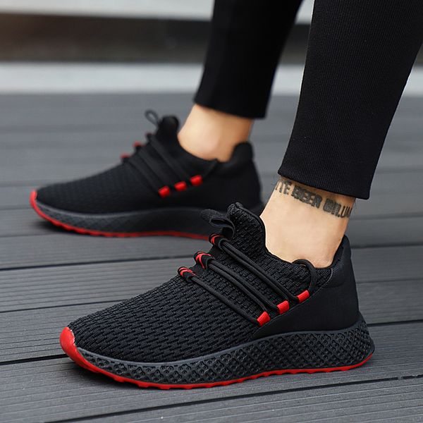 men shoes 2019 new man casual shoes fashion men sneakers lace-up vulcanize comfortable autumn flat male 6 color, Black
men shoes 2019 new man casual shoes fashion men sneakers lace-up vulcanize comfortable autumn flat male 6 color, Black