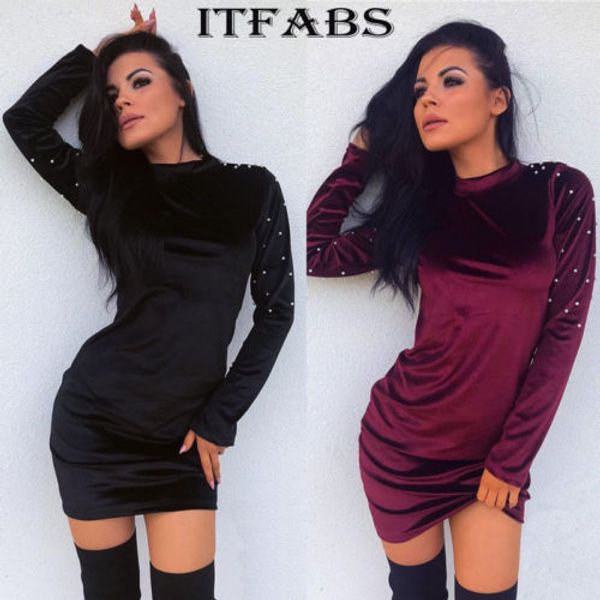 2019 fashion mini dress women long sleeve bodycon casual party evening clubwear short mini dress, Black;gray
2019 fashion mini dress women long sleeve bodycon casual party evening clubwear short mini dress, Black;gray