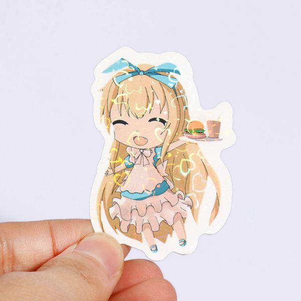vograce china manufacture custom printing adhesive vinyl die cut sticker, Silver 
vograce china manufacture custom printing adhesive vinyl die cut sticker, Silver