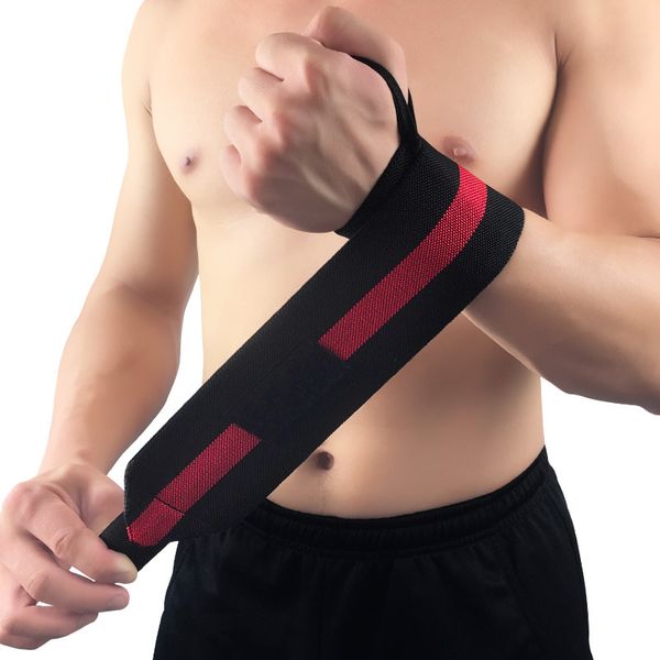 1pcs wristband wrist wraps elastic sport bandage wrist support tennis cotton weat band fitness powerlifting gym carpal tunnel, Black;red
1pcs wristband wrist wraps elastic sport bandage wrist support tennis cotton weat band fitness powerlifting gym carpal tunnel, Black;red