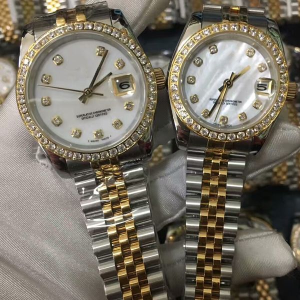 Luxury men watch 18k gold tainle teel trap men brand watche mother of pearl dial diamond bezel automatic mechanical wri twatche, Slivery;brown
Luxury men watch 18k gold tainle teel trap men brand watche mother of pearl dial diamond bezel automatic mechanical wri twatche, Slivery;brown