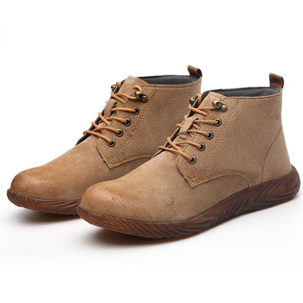 large size men fashion steel toe caps work safety boots pig leather worker shoes tooling security ankle boot zapatos seguridad, Black
large size men fashion steel toe caps work safety boots pig leather worker shoes tooling security ankle boot zapatos seguridad, Black