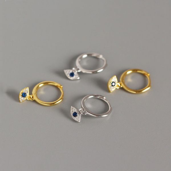 wtltc 925 sterling sliver cz eye hoop earrings for women tiny small charm gold hoops minimalist drop huggies earrings femme, Golden;silver
wtltc 925 sterling sliver cz eye hoop earrings for women tiny small charm gold hoops minimalist drop huggies earrings femme, Golden;silver