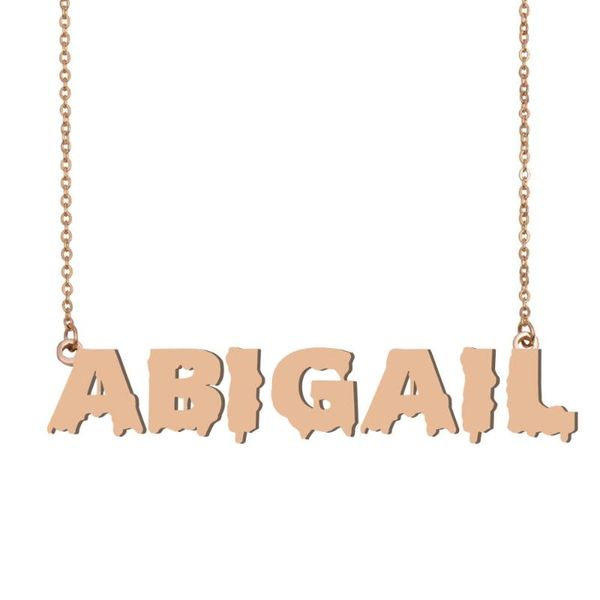 pendant necklaces abigail name necklace , cool bloody art for halloween and santa's jewelry gift kids boys girls, Silver 
pendant necklaces abigail name necklace , cool bloody art for halloween and santa's jewelry gift kids boys girls, Silver