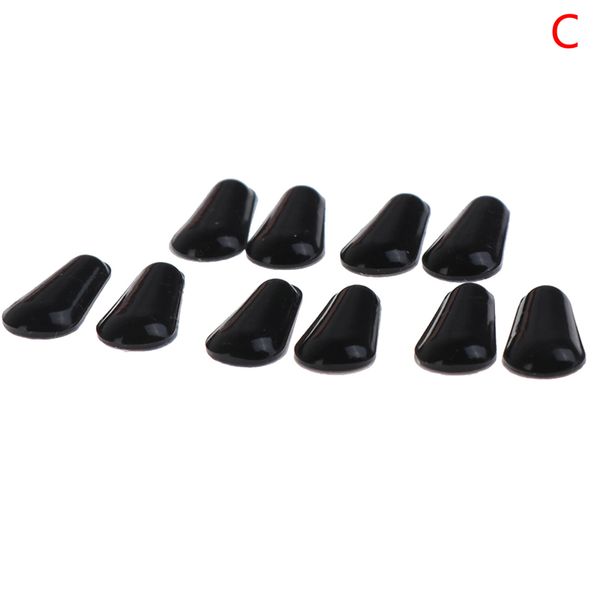 5 pair clear water drop silicone non-slip nose pads for glasses -reading / myopia / presbyopia glass / plate anti-skid pad, Silver
5 pair clear water drop silicone non-slip nose pads for glasses -reading / myopia / presbyopia glass / plate anti-skid pad, Silver
