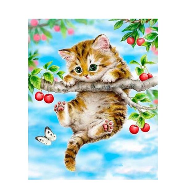 cats lovely cherry animal diy painting by numbers wall art picture acrylic canvas painting for home decoration drop shipping
cats lovely cherry animal diy painting by numbers wall art picture acrylic canvas painting for home decoration drop shipping