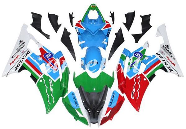 новый abs инъекция полный обтекатели комплекты подходит для yamaha yzf-r6 2009 2010 2008 2011 2012 2013 2014 2015 2016 r6 органа набор польз